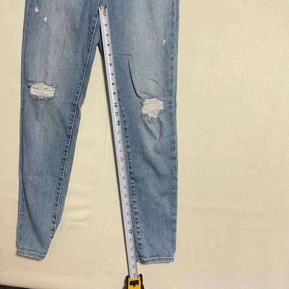 Joe's Jeans The Charlie Flawless Distressed High Rise Skinny Jeans - Size 28 - Picture 5 of 10